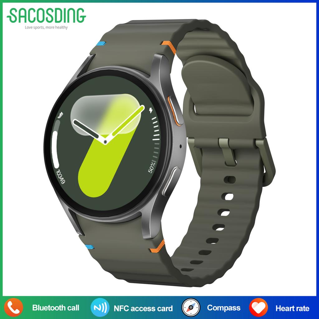 SACOSDING Watch7 Mini GPS Трек Компас Умные Часы Мужские Amoled Всегда включенный Дисплей Часы BT Звонки Умные Часы Женские Мужские Подарок