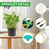 Metal Plant Trellis for Climbing Plants Honeycomb Potted Plants, 13.8" Small Support Modern Desk Indoor Hoya Pothos Ivy And Houseplants, Decorative