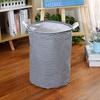 Collapsible Storage Basket Waterproof Printed Multi-purpose Sundries Clothes Basket Household Supplies