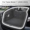 Задний фонарь багажника для Tesla Model Y 2021 2022 2023 2024 Juniper 2025 Яркий светодиод Силиконовый Желтый Белый Предложение Декор Аксессуары