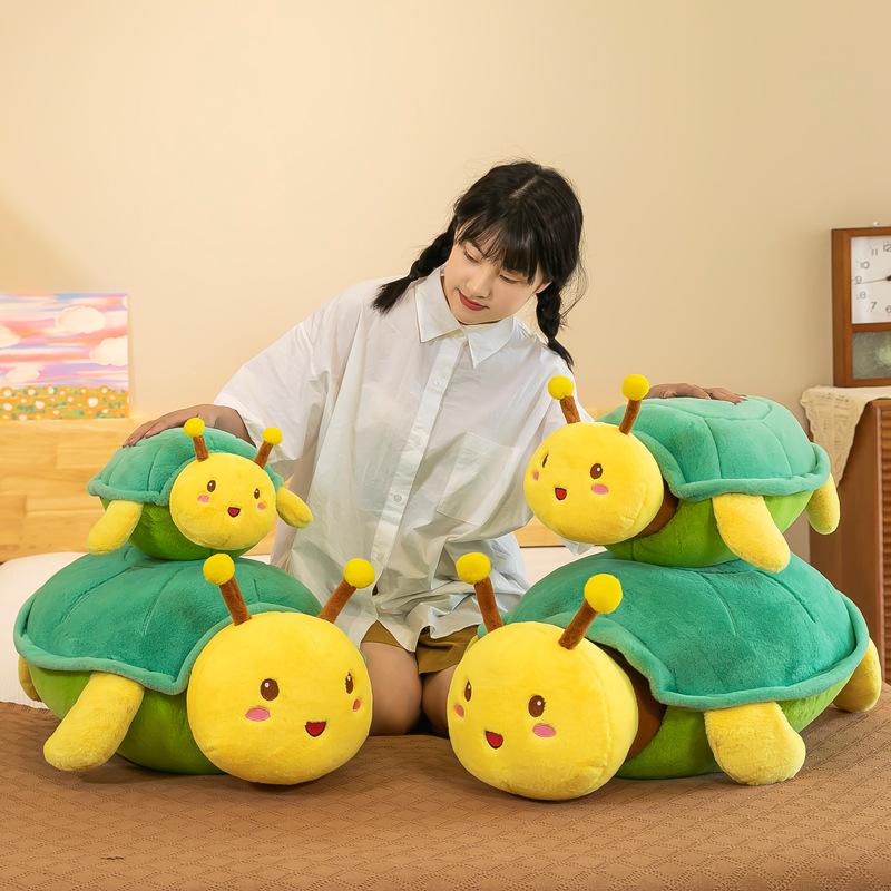 Cartoon Little Turtle Doll Cross-border Wholesale Plush Toys Street Stall Gifts Nap Can Be Inserted To Warm Hands And Pillows For Besties