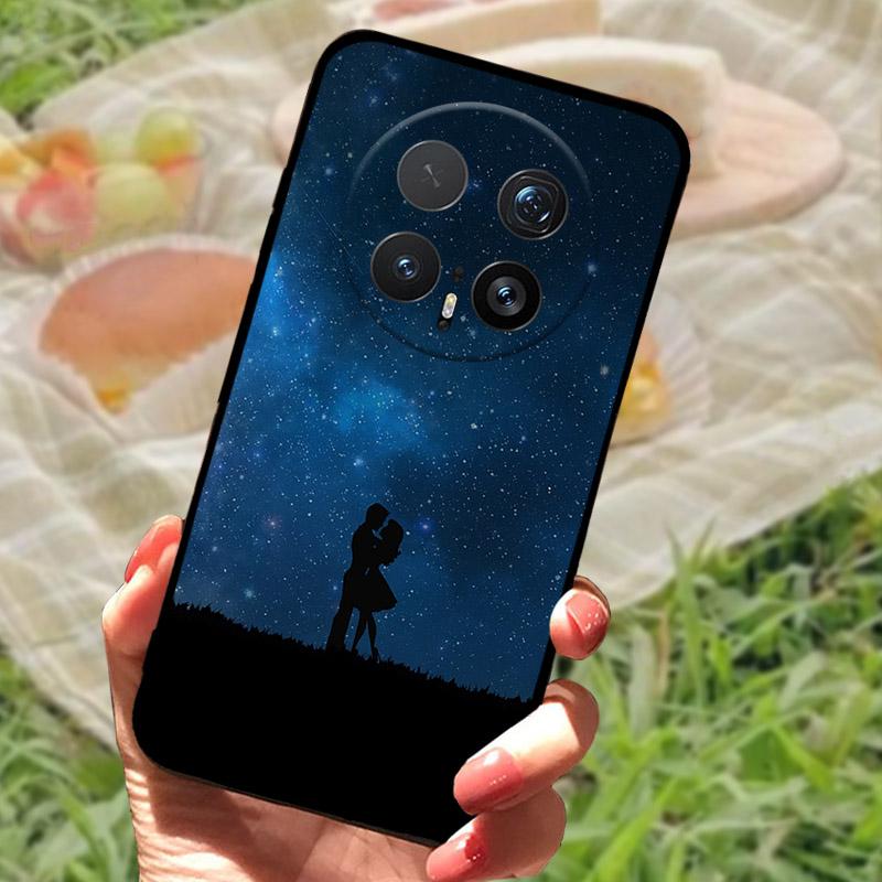 Ударопрочный чехол Funda для Honor Magic 8 Pro, мягкий ТПУ-силикон, защита камеры, чехол-бампер для телефона Honor Magic8 Pro BKQ-AN10