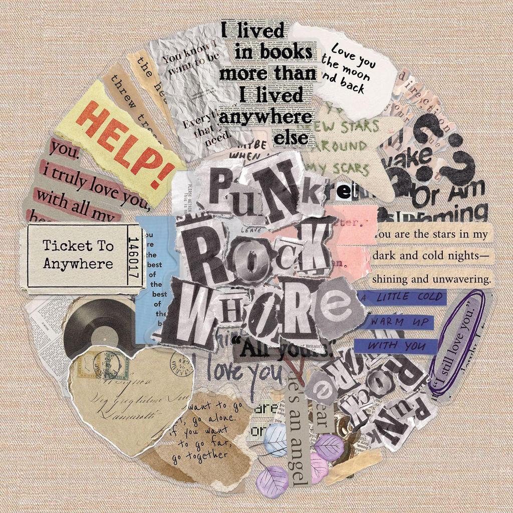 Transparent Retro English Text Stickers - 50 Sheets, Waterproof & Creative for Journals or Cups