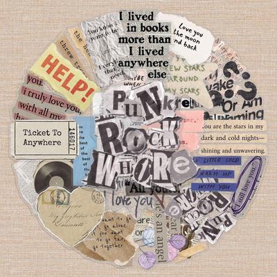 Прозрачные Ретро Наклейки с Английским Текстом - 50 Листов, Водонепроницаемые и Креативные для Журналов или Кружек