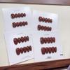High-Quality Handmade Solid Chocolate Brown Gel Nail Art for Autumn/Winter