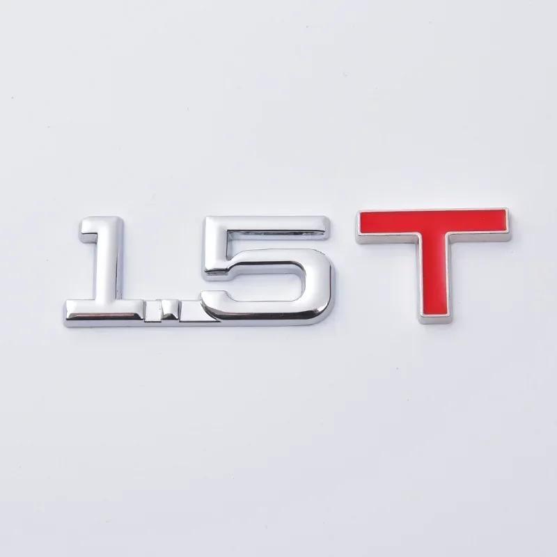 3D Металлическая 1.5T 1.6T 1.8T 2.0T 2.2T 2.4T 2.5T 2.8T 3.0T Наклейка на Автомобиль Шильдик Значок Наклейка Для Mazda KIA Renault TOYOTA BMW Ford Focus