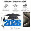 Держатель для денег на выпускной Класс 2026 Форма шляпы Деревянный сувенир Коробка для открыток на выпускной Для дочери сына Старшая школа Колледж
