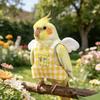 Breathable Bird Flight Suit Anti-Loss with Leash Parrot Harness Adjustable with Wings Pet Parrot Diaper for Cockatiel Pigeons