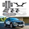 Комплект накладок на дверные ручки и решетку радиатора Mazda CX30 - Совместим с 20 моделями