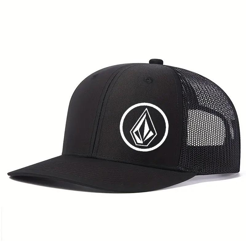 Slightly Curved Baseball Cap Summer Outdoor Activity Sun Protection Men and Women Tide Diamond Mesh Peaked Cap Sun Shade Breathable Mesh Hat
