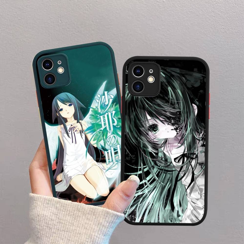The Song Of Saya Horror Game For IPhone Air 16 15 14 Plus 13 12 11 Pro Max Matte Cover Jelly Shockproof Phone Case