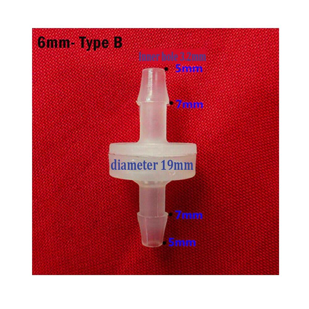 Обратный односторонний обратный клапан, односторонний, прозрачный