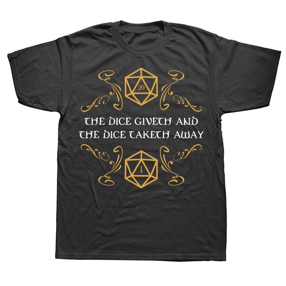 I Have A Plan D20 Dice Role Playing Game DnD T-shirt Novelty Dungeon Dragon T Shirts Graphic Personalized Printed Women Men