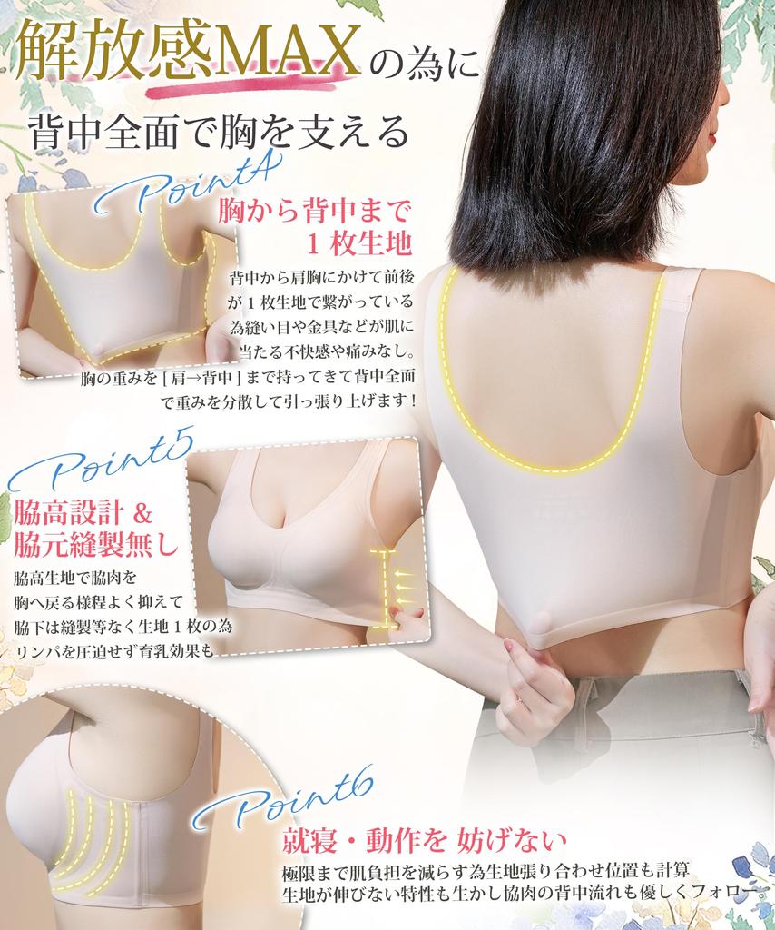 Дизайн из геля-желе Бесшовный бюстгальтер для поддержки и удивительно удобный Спортивный ночной С высокой боковой частью Нулевой Без провисания кожи [Топхана] Бюстгальтер без косточек, [Отличный