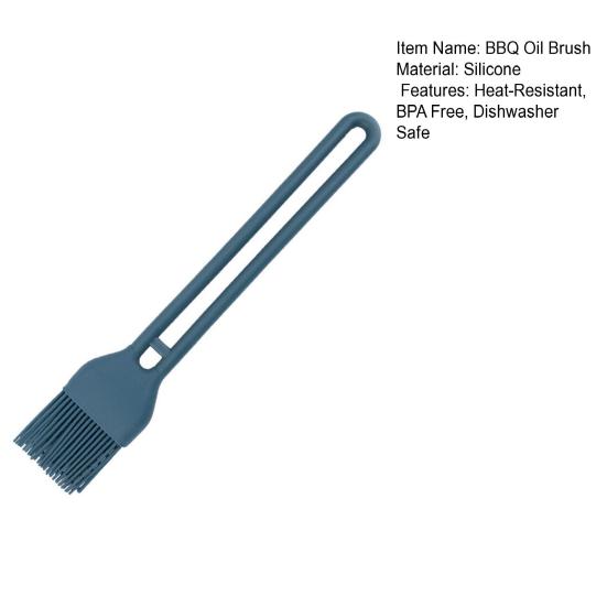 Многофункциональная силиконовая кисточка для теста с мягкой щетиной. Жаропрочная кулинарная кисточка для масляного соуса. Не содержит бисфенола А. Можно мыть в посудомоечной машине.