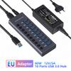 USB 3.0 Хаб Розетка Переключатель 4 6 10 Портов Концентратор Мульти-розетка Мульти-порты Док-станция Зарядное устройство Несколько Типов Питания Type C