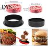 3-in-1 Burger Tool Press Patty Maker Set for Grilling Stuffed Burgers Non-stick Sliders Durable BPA-Free Plastic Easy-Release Kitchen Gadget