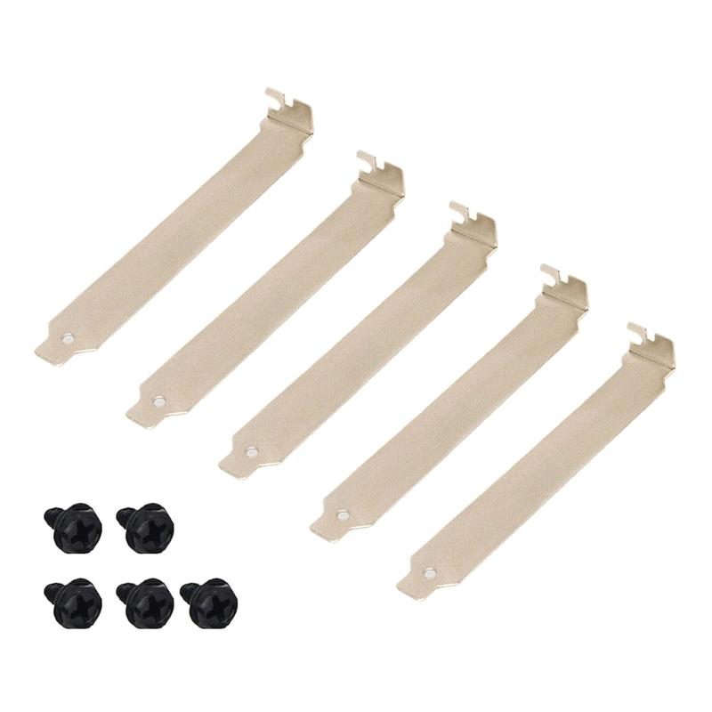 5 шт. 12 см Металлические заглушки для PCI-слотов Dust Plates для слотов расширения ПК Обеспечивают длительную защиту от пыли и износа