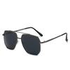 Lightweight Large Frame Sun Glasses Vintage Men UV400 Eyewear Zinc Zinc Alloy Polygonal Sunglasses  Unisex