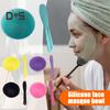 2Pcs Silicone Facial Mud Mixing Bowl with Sticks Women DIY Face Clay Stirring Bowl Professional Home Salon Beauty Skincare Mixing Tool Kit