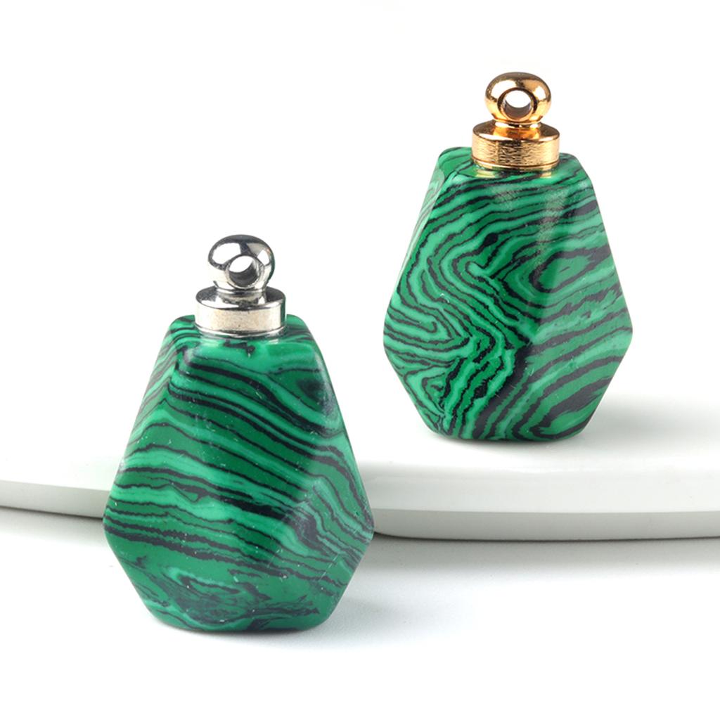 1 шт. подвеска с целебным кристаллом, натуральный камень, кварц, драгоценный камень, женский диффузор для эфирного масла, ювелирные изделия, подарок «сделай сам», 25x23 мм