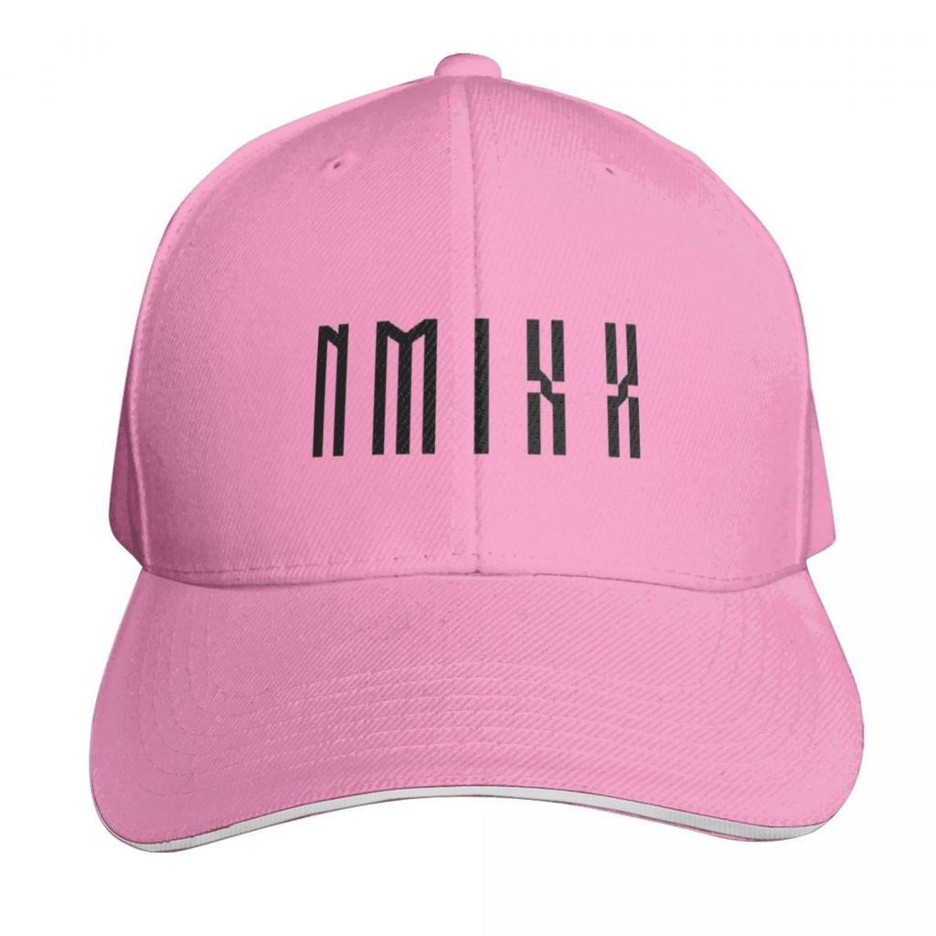 NMIXX ( ) Kpop logo Baseball Cap fashionable Golf custom caps Trucker Hat Women Unisexs
