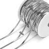 2 метра Змеиные Чокеры из Нержавеющей Стали Цепочки Для DIY Змейка Золотое Покрытие Бохо Винтажные Фурнитура для Ожерелий Браслетов Изготовление Украшений