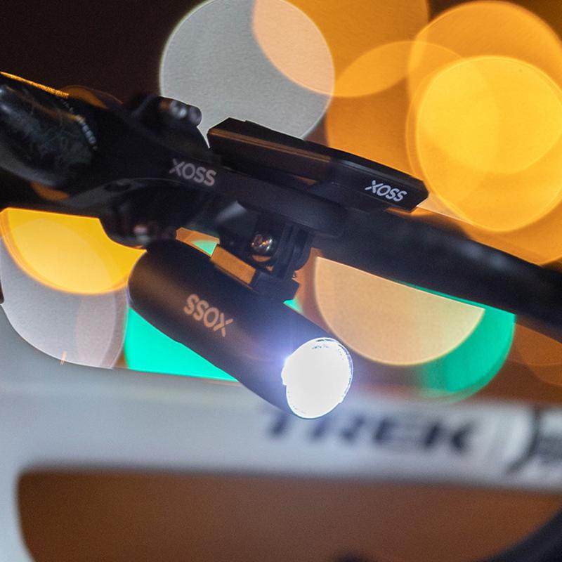 Bike Front Light Xl1200 Waterproof Type-C Rechargeable Front Lamp Bicycle Light Aluminum Ultralight