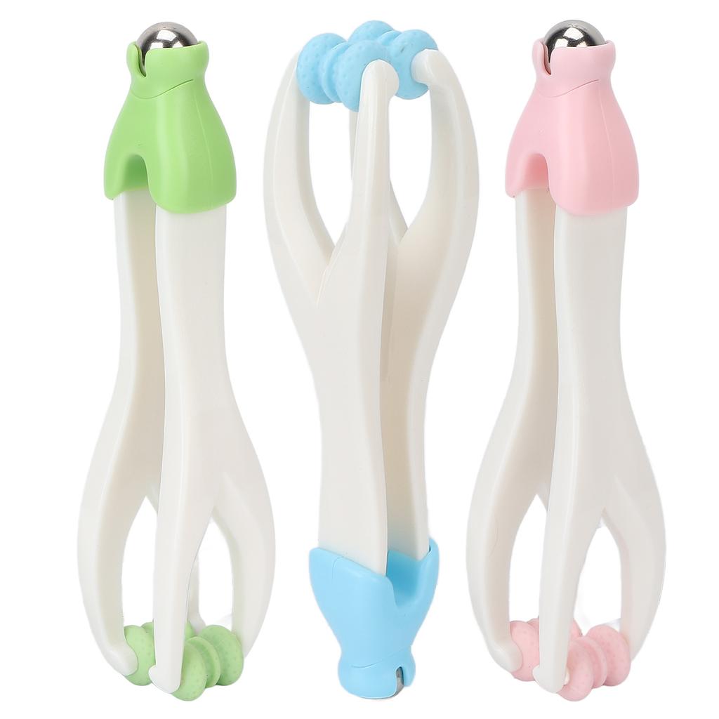 2 In 1 Finger Joint Acupoint Massager Kit Relief Stress Blood Circulation Acupressure Massage Roller