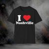 Футболка I Love Nashville | Мягкий хлопок