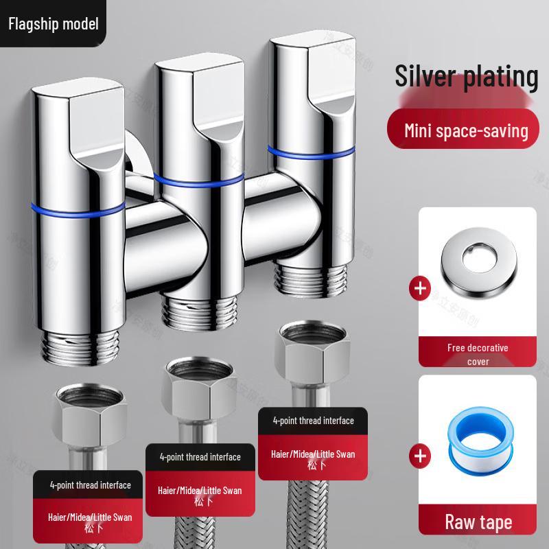 Xihe Rotatable Brass Washing Machine Faucet