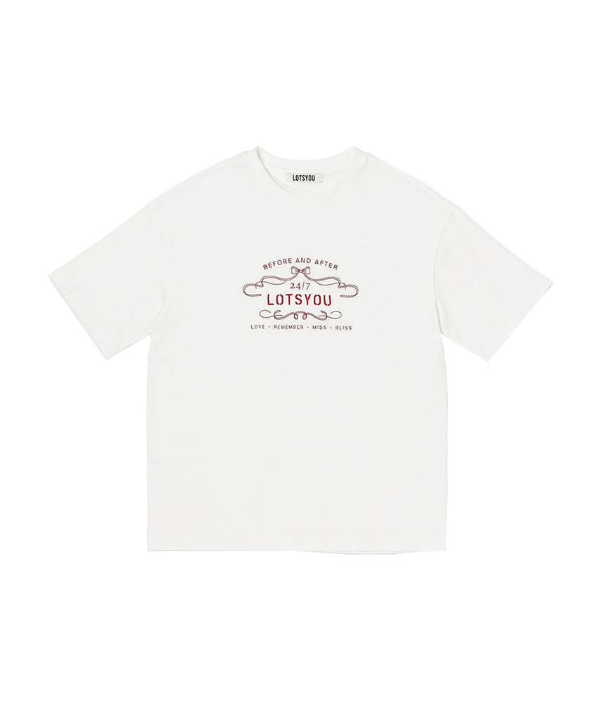 LOTSYOU Lotsyou_Nostalgia T-Shirt White