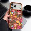 Pink Floral Pattern For iPhone 17 Pro Max Air 16 15 14 13 TPU Soft Case Cover