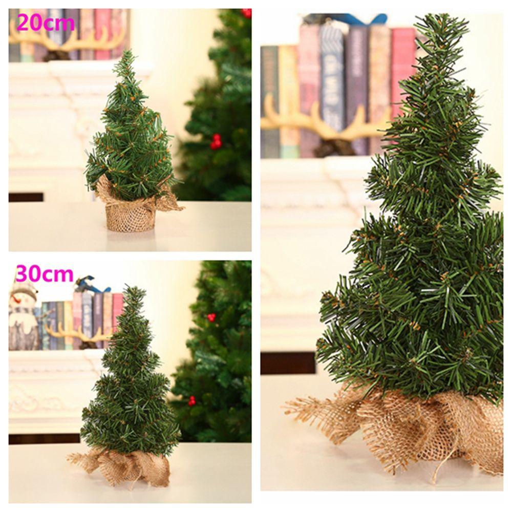 New Year Gift Wedding Decorations Table Ornament Mini Xmas Tree Artificial Plants Christmas Decor