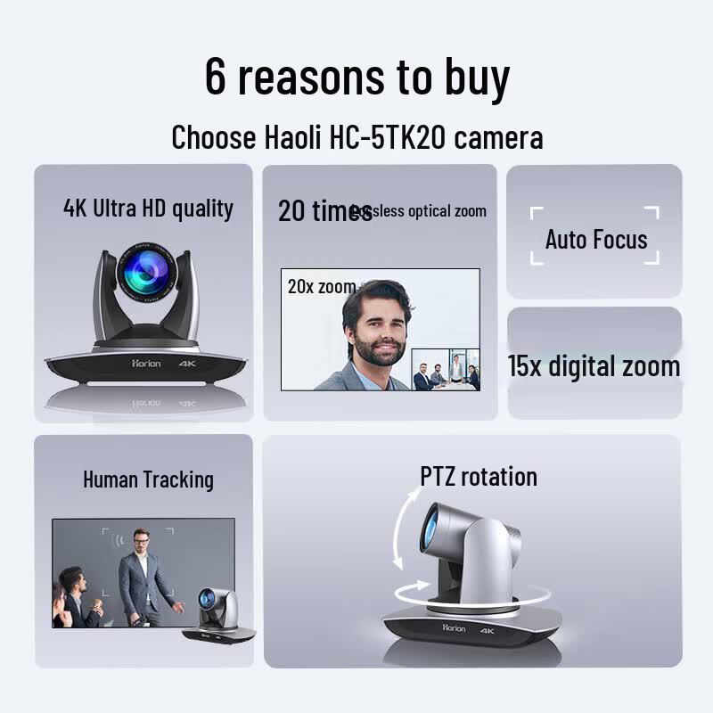 Horion Video Conference Camera & Omnidirectional Microphone Combo (CN version)