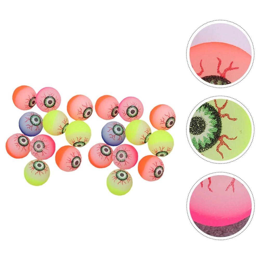 Bouncy Toy Toy Balls Halloween Bouncy Balls Scary Eye Balls Jumping Balls Halloween Party Supplies