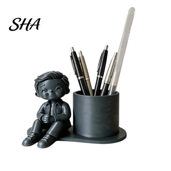 Utility Knife Holder 3D Printed Pen Holder, Creative Desktop Organizer for Pencils Gel Pens Pencil Makeup Brushes, Storage Container Office And Study