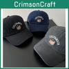 Colifanria Bear Embroidered Baseball Cap With Wide Brim For Casual Summer Wear
