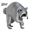 Креативные фигурки для стола 3D-печатная фигурка енота Реалистичная статуэтка животного Декоративное украшение для рабочего стола Прочные ornaments из PLA для гостиной дома