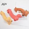 Dachshund Squeeze Toy Mini Stress Relief Simulated Dog Fidget Sensory Gadget Soft Stretchy Animal Shape Home Office Desk