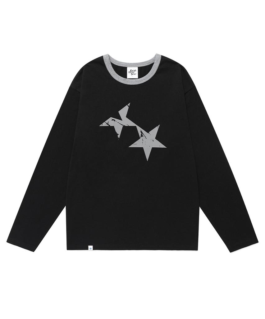 Cabisi Twin Star Ringer Ls Футболка Черная(Cv2Ffut577A)