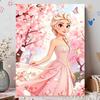 Disney DIY Жемчужная живопись Замороженная Эльза Домашнее настенное украшение Жемчужные драгоценные камни Живописные картины Поделки Домашнее украшение