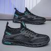 Popular Mesh Men's Shoes Summer New Breathable Trendy Shoes Summer Hollow Thin Casual Shoes Sports Shoes Men