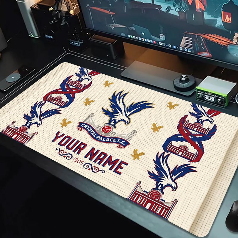 Crystal Palace F.C Print Cushion Non-slip Laptop Tablet Big Mousepad XXL Mat Mini PC Playmat With Lock edge