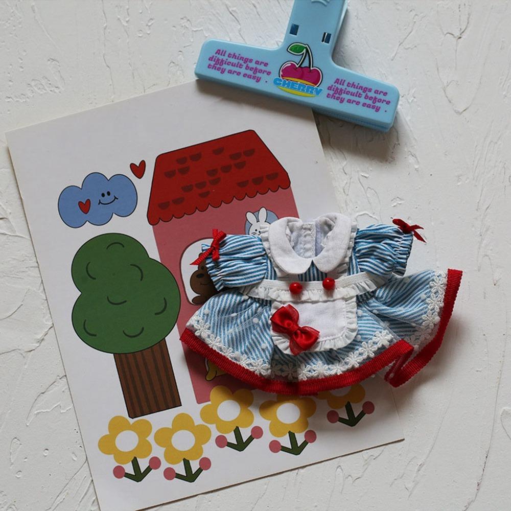 Кукла ручной работы Прекрасная одежда Милые модные платья Юбка Платье принцессы Для 10-сантиметровой хлопковой куклы