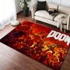 Игровой коврик D-Doom для шутеров, уютный фланелевый, мягкий, толстый, нескользящий коврик для декора гостиной, спальни, кухни, ковры