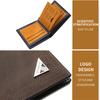 Frosted Leather Car Logos Wallet Coin Pocket Photo Card Men Purses For Volvo XC90 V90 V60 XC60 V40 S80 S60 S90 C40 XC40 V70 XC70