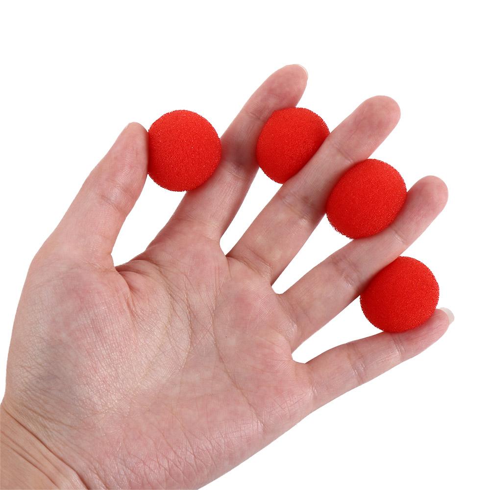 Close-Up Magic Illusion Comedy Finger Sponge Ball Red Magic Sponge Ball Magic Tricks