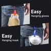 Многофункциональный зажим для перчаток, зажим для защиты, захват, захват, безопасный анти-потерянный зажим для рабочих перчаток, держатель, вешалка