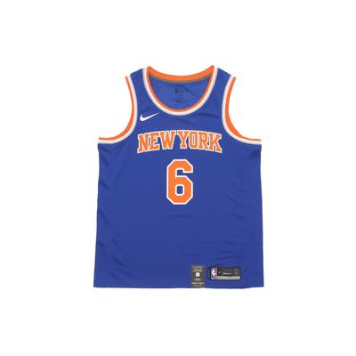 Баскетбольная майка NBA Icon Edition Swingman Нью-Йорк Никс SW Fan Edition 6 Синяя Мужская 864495-495